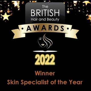 The British Hair and Beauty Awards 2022 Winner - Skin Specialist of the Year