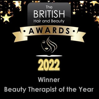 The British Hair and Beauty Awards 2022 Winner - Beauty Therapist of the Year