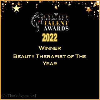 The British Hair and Beauty Talent Awards 2022 Winner - Beauty Therapist of the Year